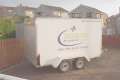 Minibus and Trailer
