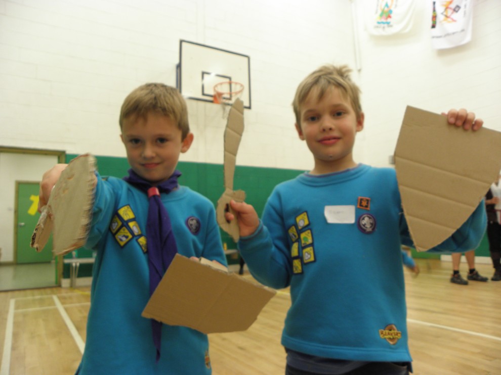 2015-09-12 Beavers Pirate Sleepover
